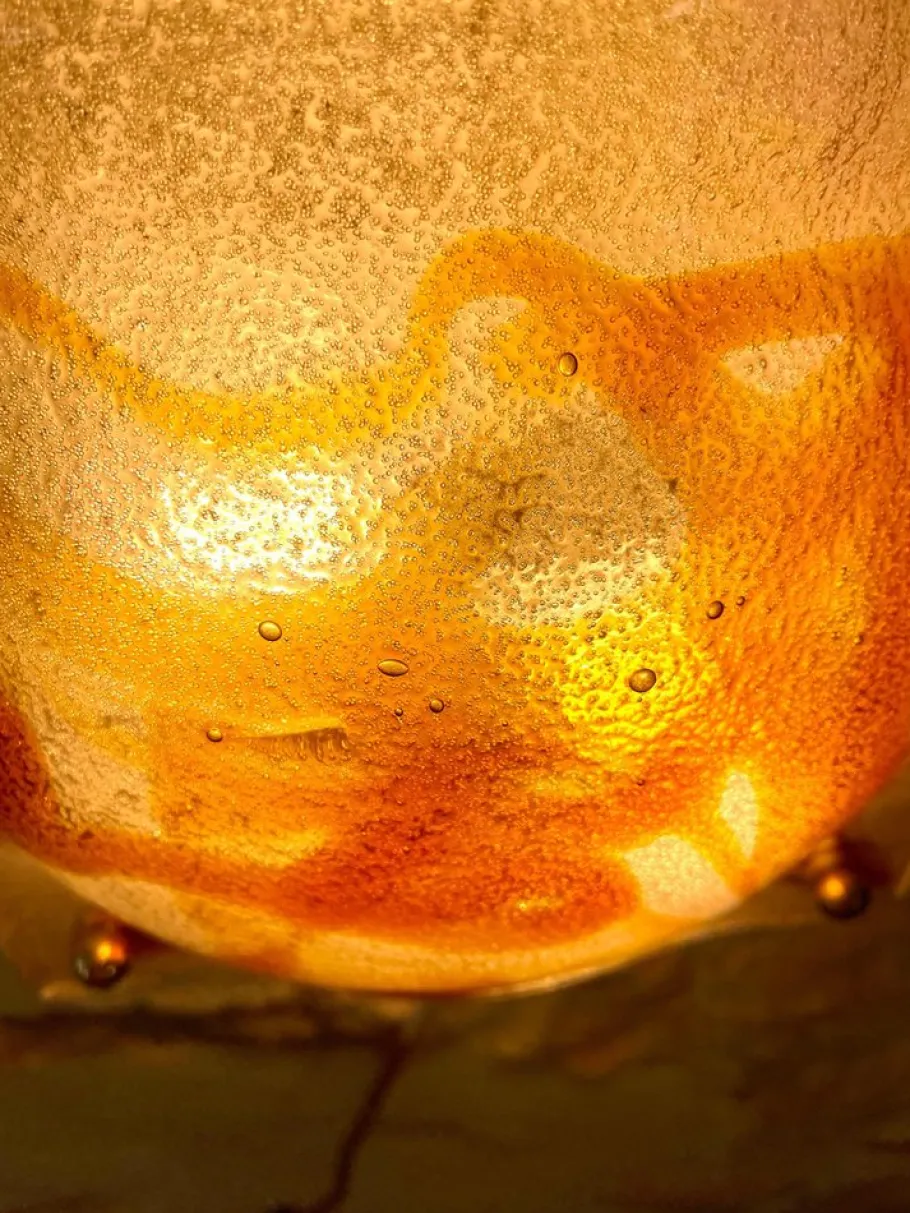 Hot Pamono Wall Light by Albano Poli for Mazzega, 1970