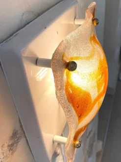 Hot Pamono Wall Light by Albano Poli for Mazzega, 1970