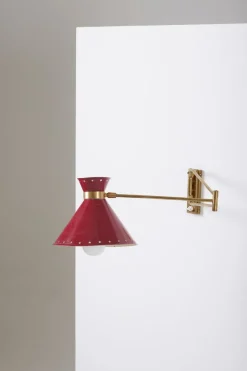 Clearance Pamono Wall Light by René Mathieu, 1950s