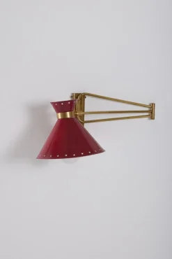 Clearance Pamono Wall Light by René Mathieu, 1950s
