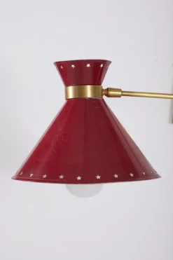 Clearance Pamono Wall Light by René Mathieu, 1950s