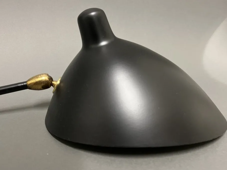 Hot Pamono Wall Light by Serge Mouille, 1950s