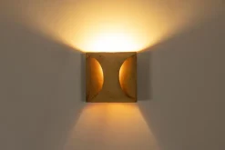 Pamono Wall Light in Terracotta and Clay by Guy Bareff, France, 1970s