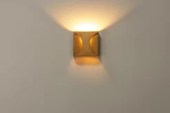 Pamono Wall Light in Terracotta and Clay by Guy Bareff, France, 1970s