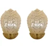 Discount Pamono Wall Lighting Gold Glass Murano from Barovier & Toso, Italy, 1980, Set of 2