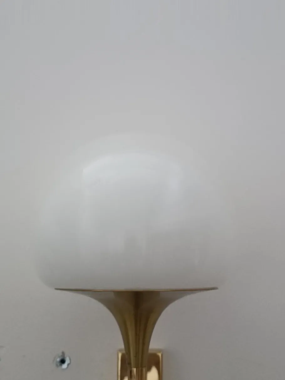 Discount Pamono Wall Lights attributed to Gaetano Sciolari, 1970s, Set of 2