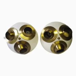 Pamono Wall Lights Attributed to Angelo Lelii for Arredoluce, 1960s, Set of 2