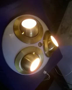 Pamono Wall Lights Attributed to Angelo Lelii for Arredoluce, 1960s, Set of 2