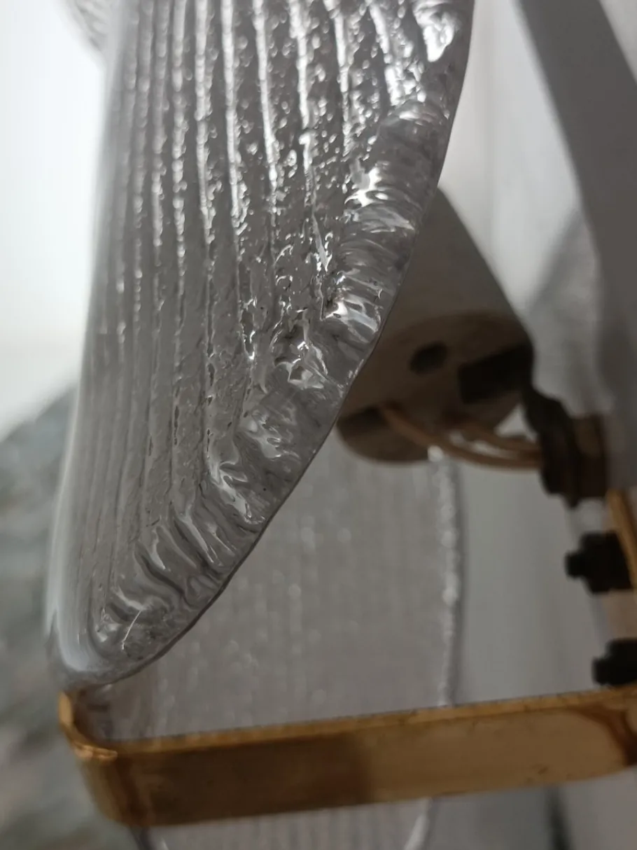 Hot Pamono Wall Lights by Carl Fagerlund for Orrefors, 1970s, Set of 2