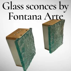 Pamono Wall Lights by Fontana Arte and Max Ingrand, 1960s, Set of 2