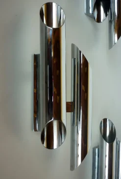 Best Pamono Wall Lights by Gianni Celada for Fontana Arte, 1970s, Set of 5