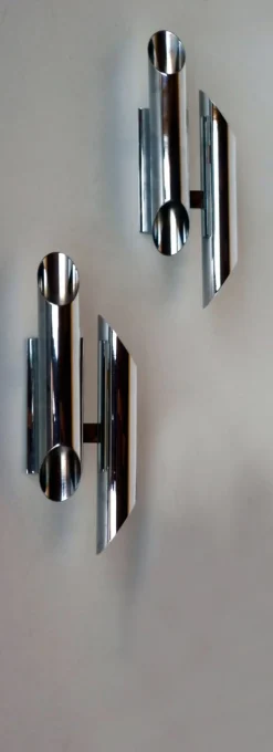 Best Pamono Wall Lights by Gianni Celada for Fontana Arte, 1970s, Set of 5