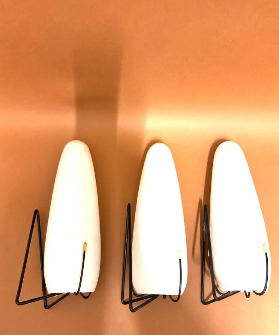 Best Pamono Wall Lights by Louis Kalff for Philips, 1950s, Set of 3