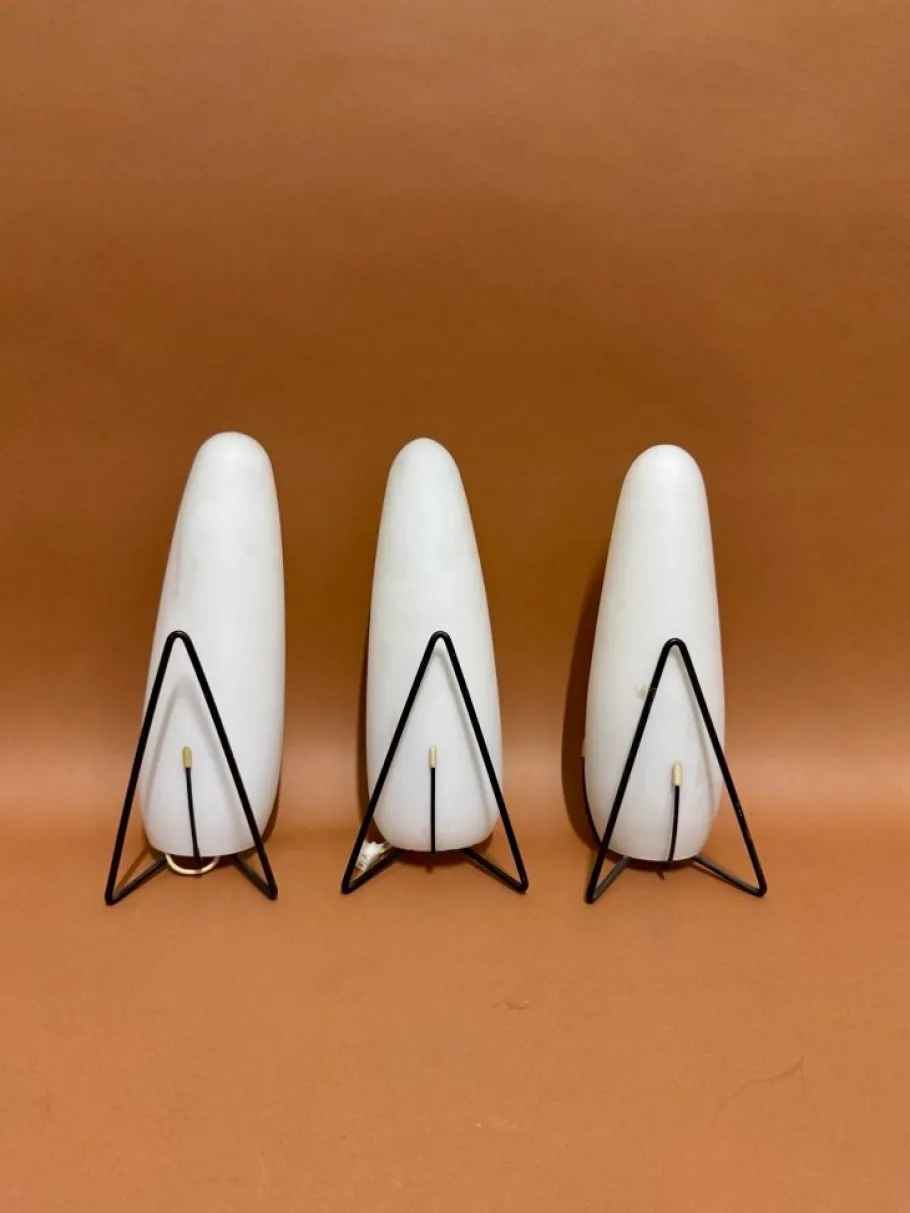 Best Pamono Wall Lights by Louis Kalff for Philips, 1950s, Set of 3