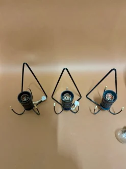 Best Pamono Wall Lights by Louis Kalff for Philips, 1950s, Set of 3