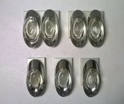 Pamono Wall Lights by Oscar Torlasco for Stilkronen, 1960s, Set of 5