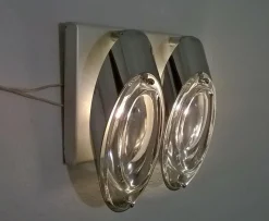 Pamono Wall Lights by Oscar Torlasco for Stilkronen, 1960s, Set of 5