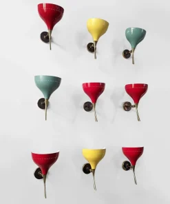 Clearance Pamono Wall Lights by Oscar Torlasco for Lumen, 1950s, Set of 10