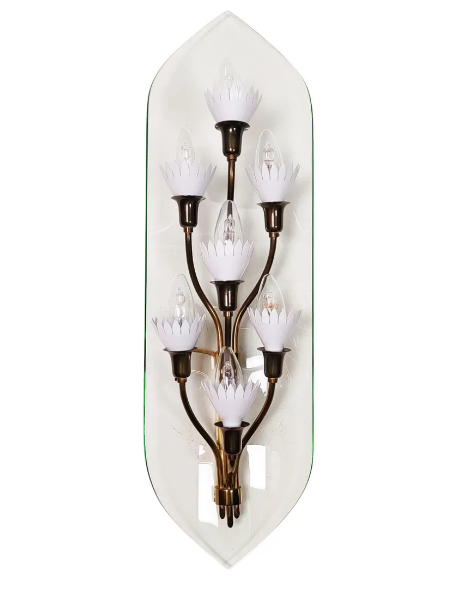 Hot Pamono Wall Lights by Pietro Chiesa for Fontana Arte, 1955, Set of 2