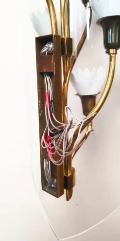 Hot Pamono Wall Lights by Pietro Chiesa for Fontana Arte, 1955, Set of 2