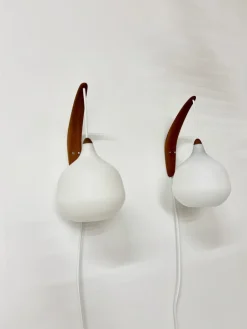 Best Pamono Wall Lights by Uno & Östen Kristiansson for Luxus, 1950s, Set of 2
