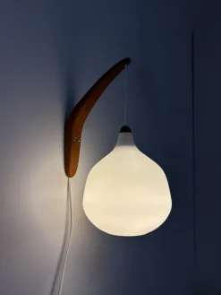 Best Pamono Wall Lights by Uno & Östen Kristiansson for Luxus, 1950s, Set of 2