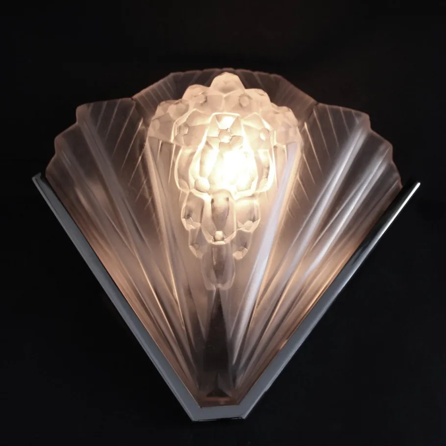 Best Pamono Wall Lights from Atelier Petitot, 1920s, Set of 2