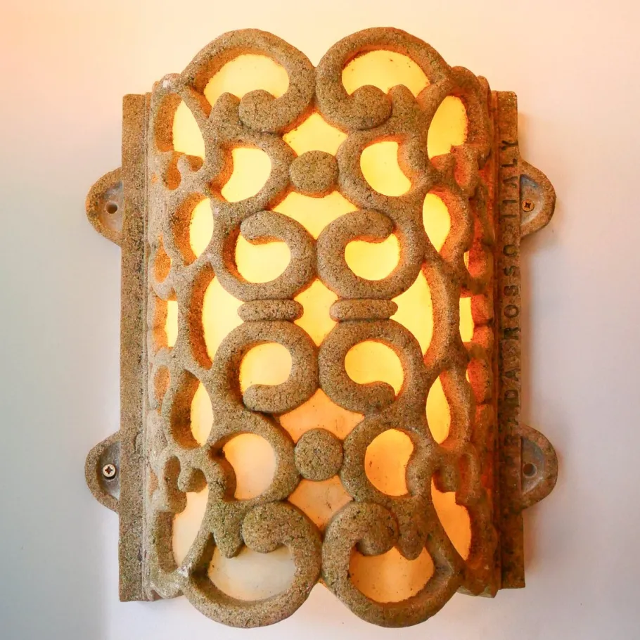 Sale Pamono Wall Lights from Prada Rosso, Italy, 1980s, Set of 2