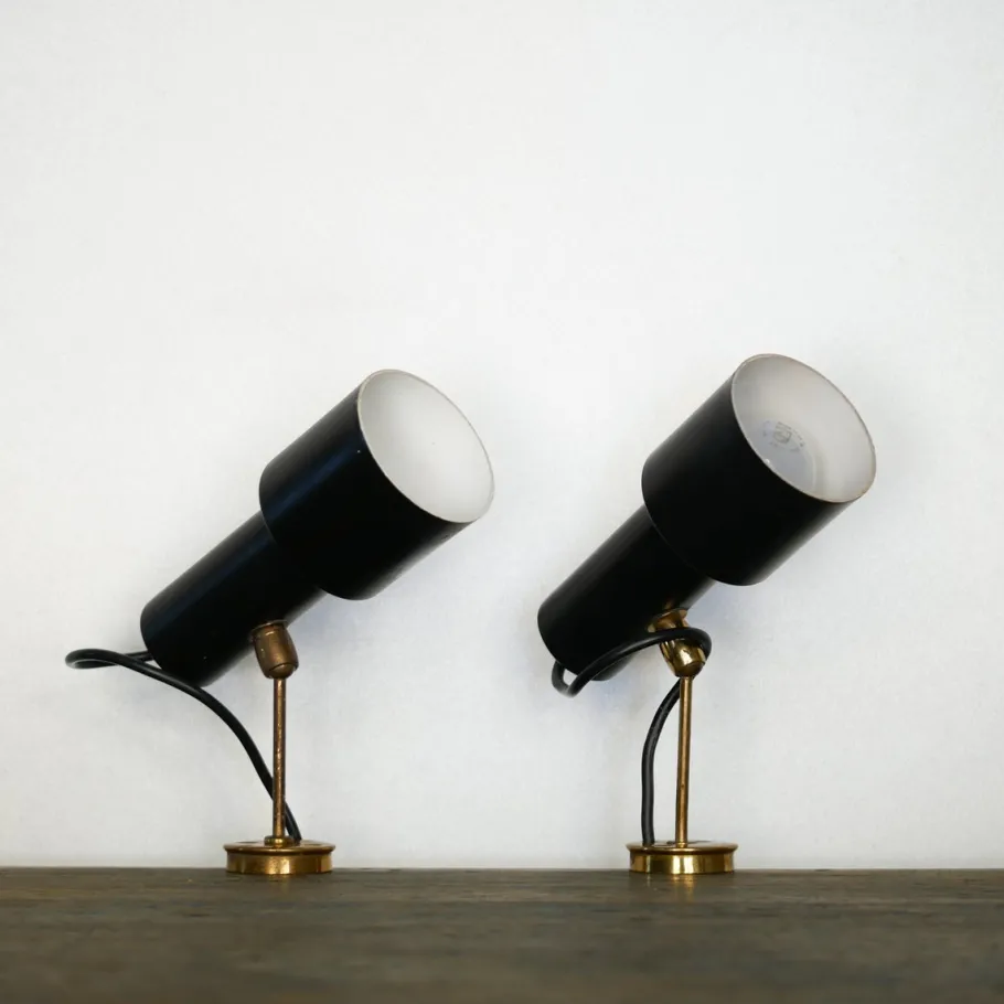Discount Pamono Wall Lights from Stilnovo, 1950s, Set of 2