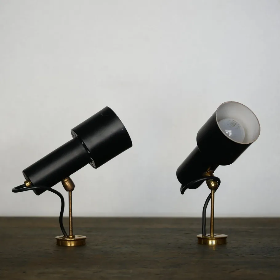 Discount Pamono Wall Lights from Stilnovo, 1950s, Set of 2