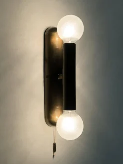 Best Pamono Wall Lights in Brass from Je Fassung, Germany, 1980s, Set of 2