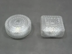 Hot Pamono Wall Lights in Glass, 1970s, Set of 2