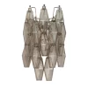 Best Pamono Wall Sconce in Smoky Poliedri Murano Glass, Italy, 1990s