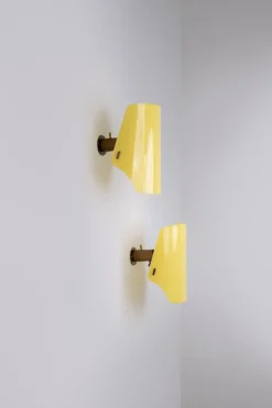 Pamono Wall Sconces by Gino Sarfatti for Arteluce, 1954, Set of 2