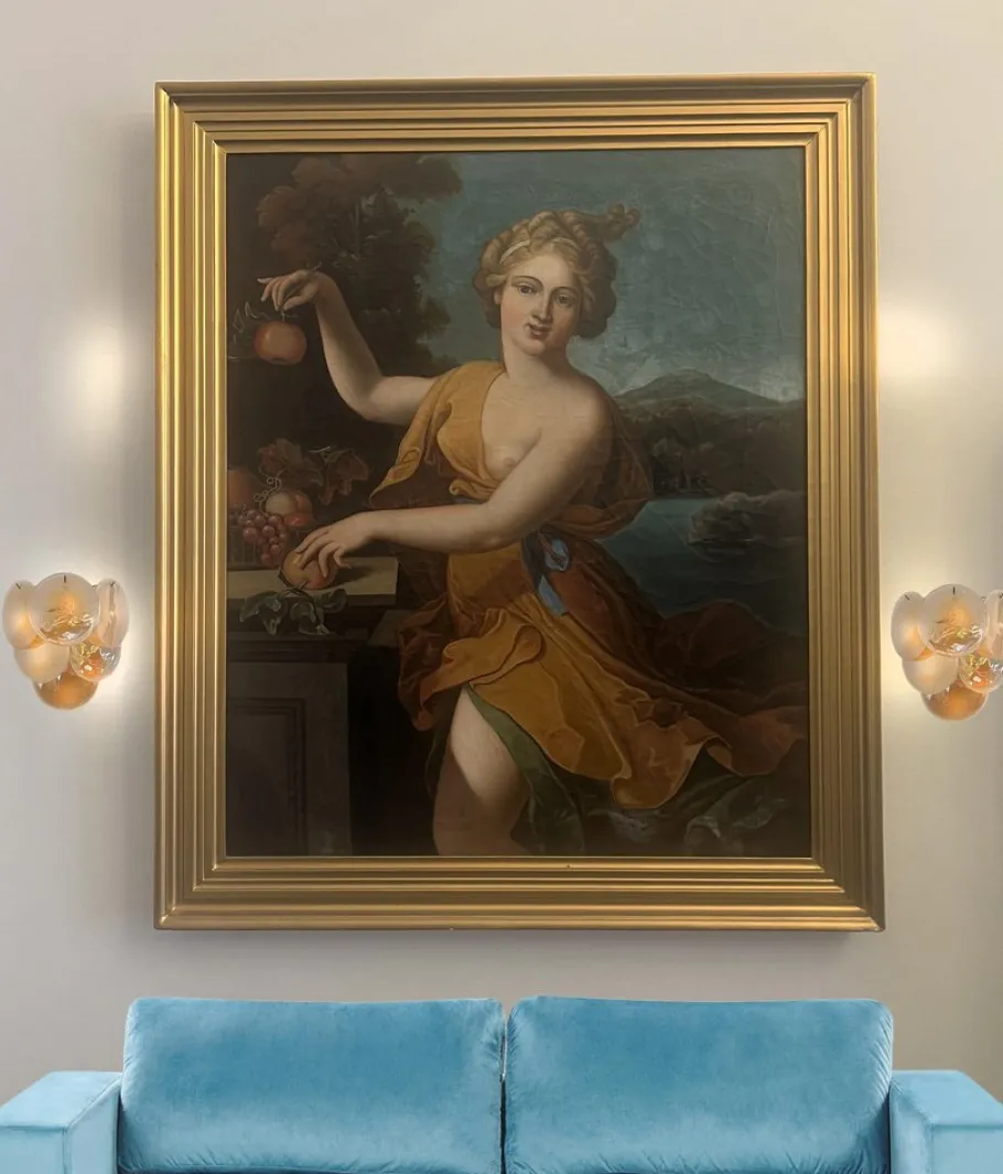 New Pamono Wall Sconces Murano Discs, 1990s, Set of 2