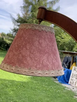 Discount Pamono Walnut Cocktail Cabinet Light from Wilhelm Krechlok KG, 1950s