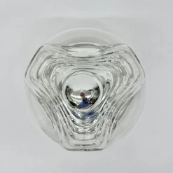 Hot Pamono Wave Glass Wall Lamp from Peill & Putzler, 1970s