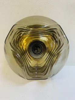 Clearance Pamono Wave Wall Lamp from Peill and Putzler, 1970s