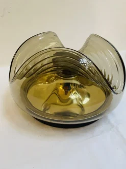 Clearance Pamono Wave Wall Lamp from Peill and Putzler, 1970s