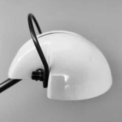 Outlet Pamono White Alina Table Lamp from Valenti Luce, Italy, 1970s