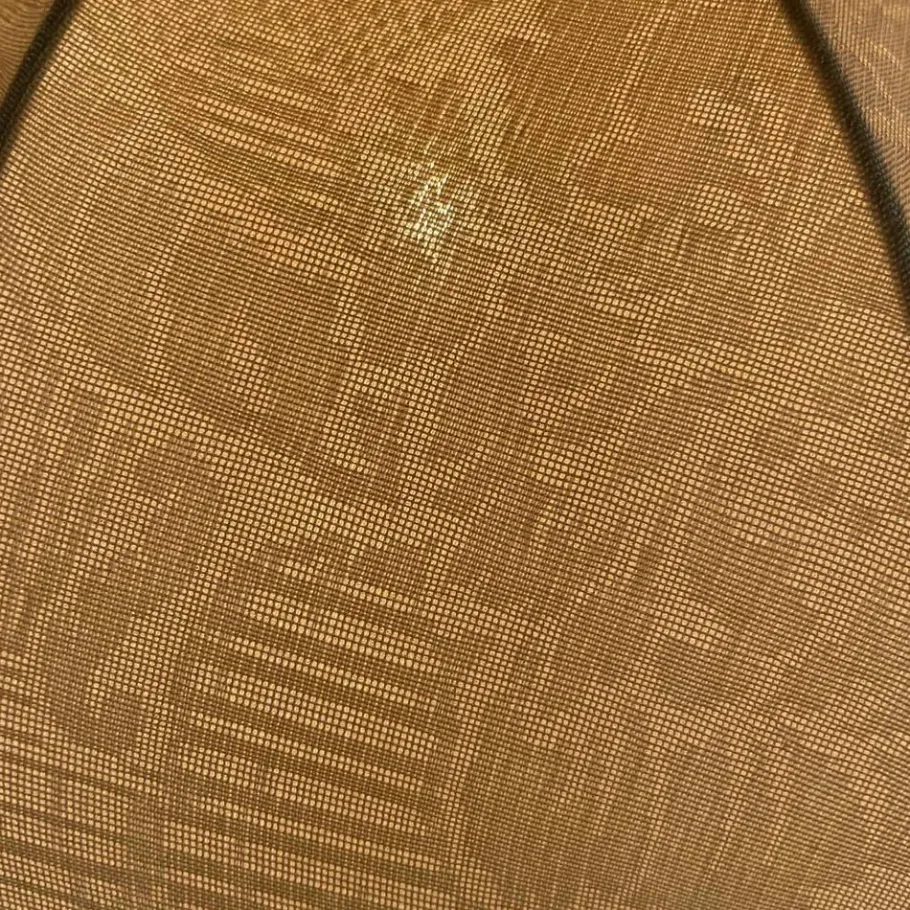 New Pamono White and Gold Porcelain Table Lamp, 1970s