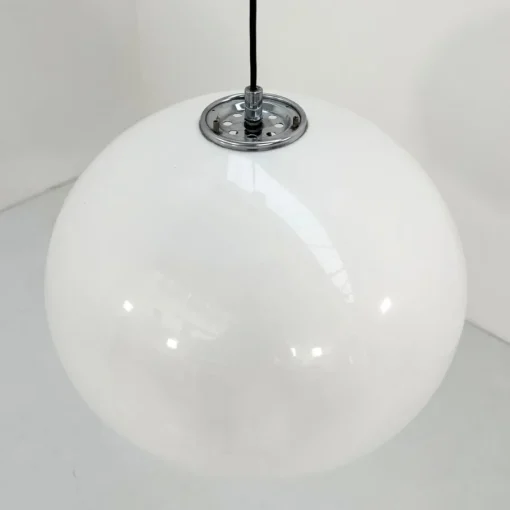 Sale Pamono White Bud Pendant Lamp by Studio 6G for Guzzini, 1970s