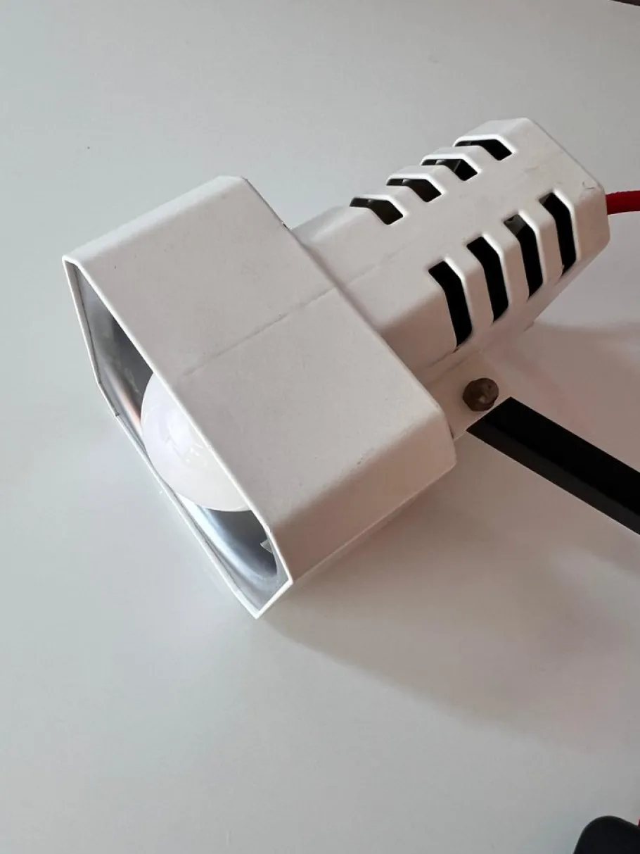 Sale Pamono White Flipper Wall Lamp by Mogens Davidsen