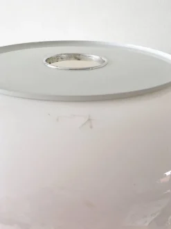 Pamono White Floor Lamp by Anders Pehrson, for Ateljé Lyktan, 1970s