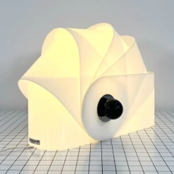 Clearance Pamono White Gherpe Lamp by Superstudio for Poltronova, 1968