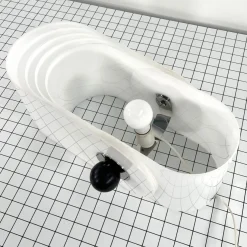 Clearance Pamono White Gherpe Lamp by Superstudio for Poltronova, 1968