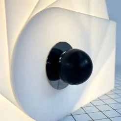 Clearance Pamono White Gherpe Lamp by Superstudio for Poltronova, 1968