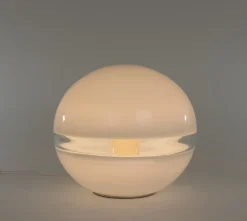 Discount Pamono White Lt 231 Table Lamp by Carlo Nason for A.V. Mazzega, 1970s