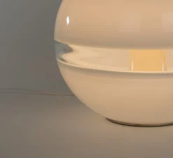 Discount Pamono White Lt 231 Table Lamp by Carlo Nason for A.V. Mazzega, 1970s