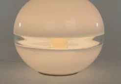 Discount Pamono White Lt 231 Table Lamp by Carlo Nason for A.V. Mazzega, 1970s